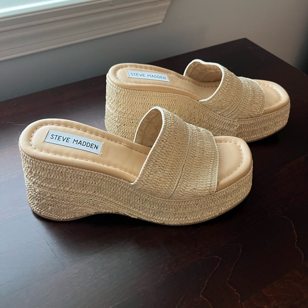 Steve Madden Sandal Espadrilles Size 6.5